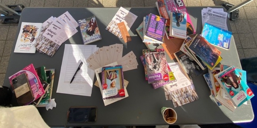 Réalisation d'une collecte de livres pour un cours de conduite de projet de L2